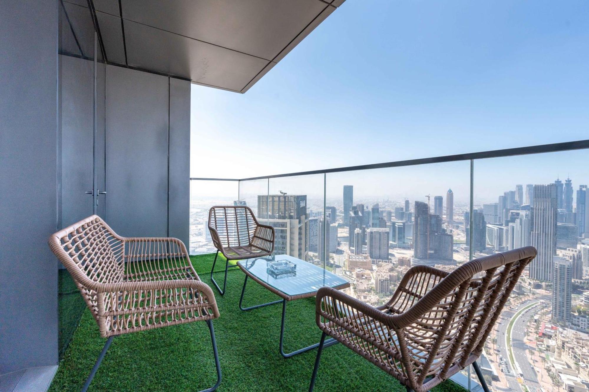 Lux Apt-Burj View Opp. Dxb Mall Дубай Экстерьер фото