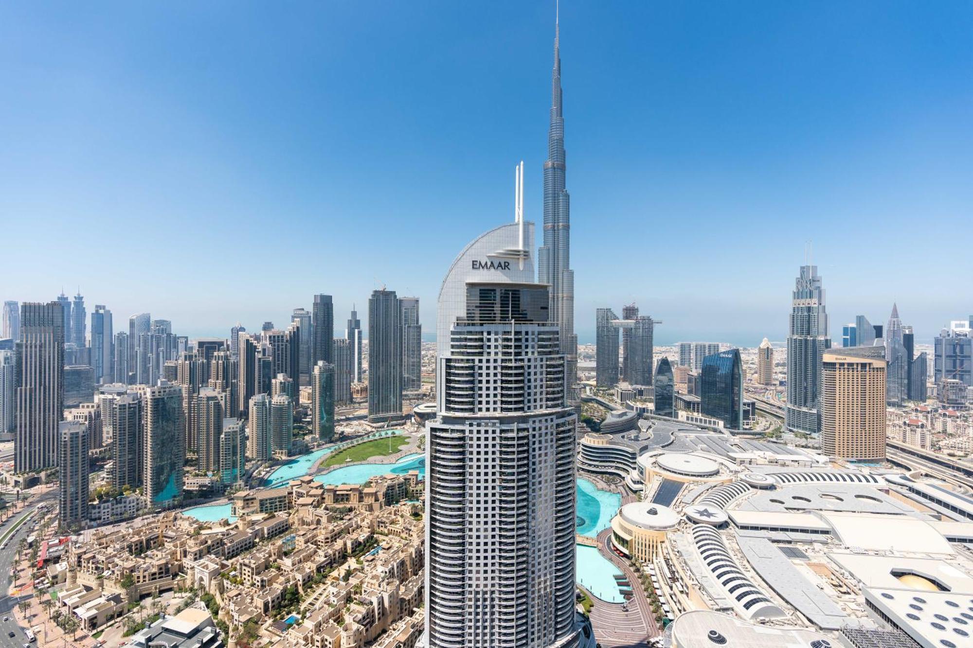 Lux Apt-Burj View Opp. Dxb Mall Дубай Экстерьер фото